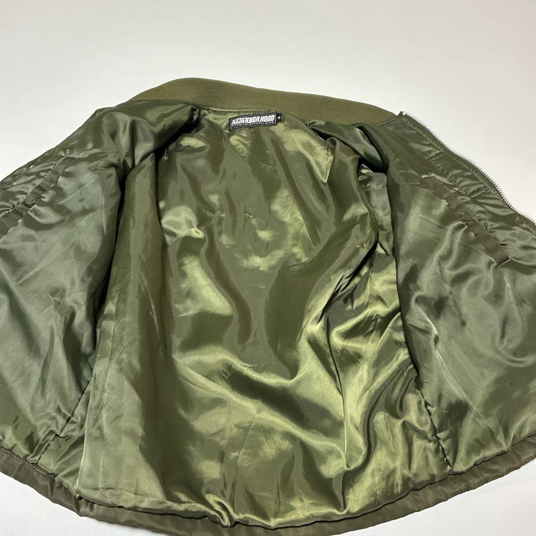 NEIGHBORHOOD ネイバーフッド 90s ワッペン付きMA-1 フライト