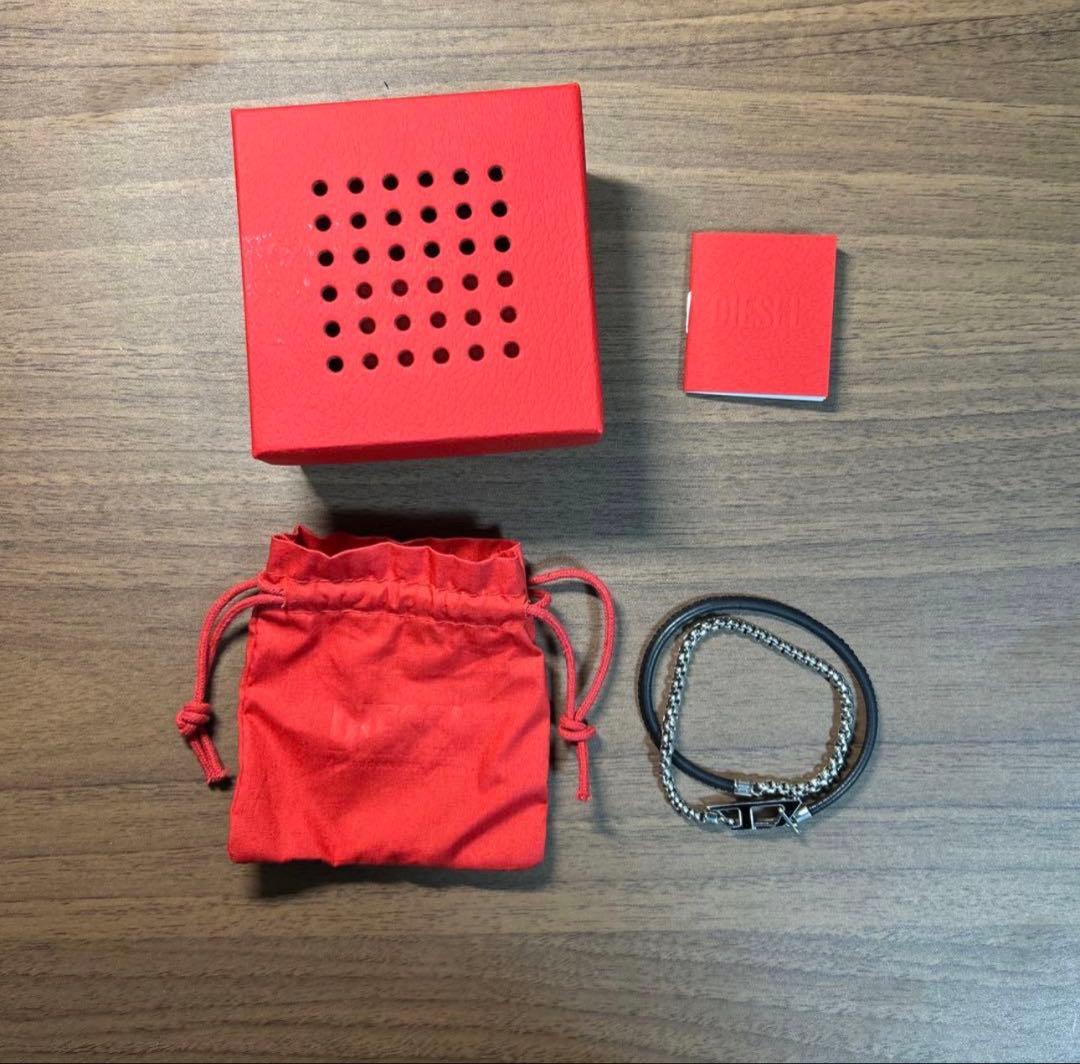 ミルク　Dx1472 ブラック シルバー ブレスレット