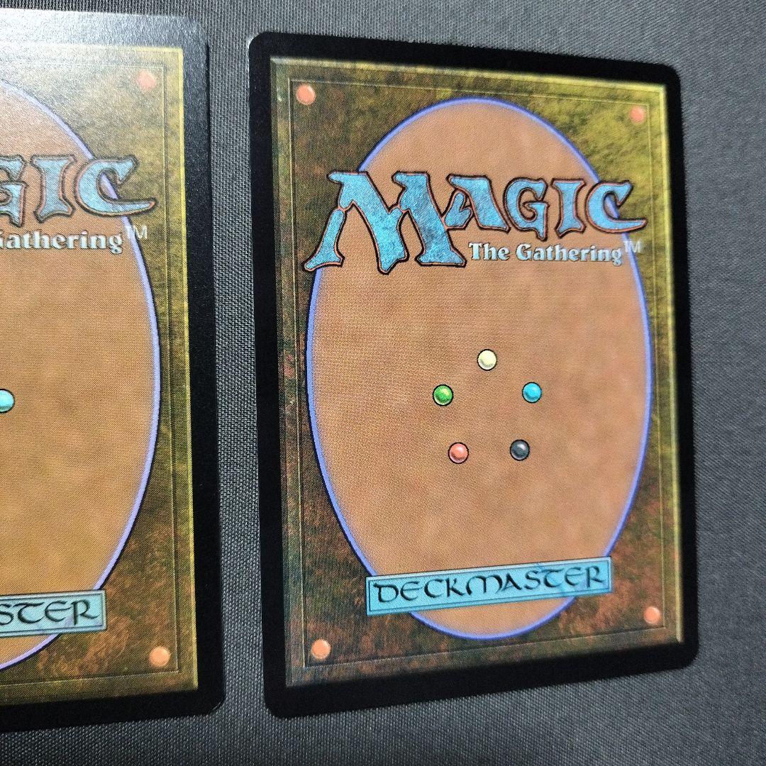 記憶の欠落　直筆サイン　ノーマルFOIL　２枚　MTG サインド　日本画　STX