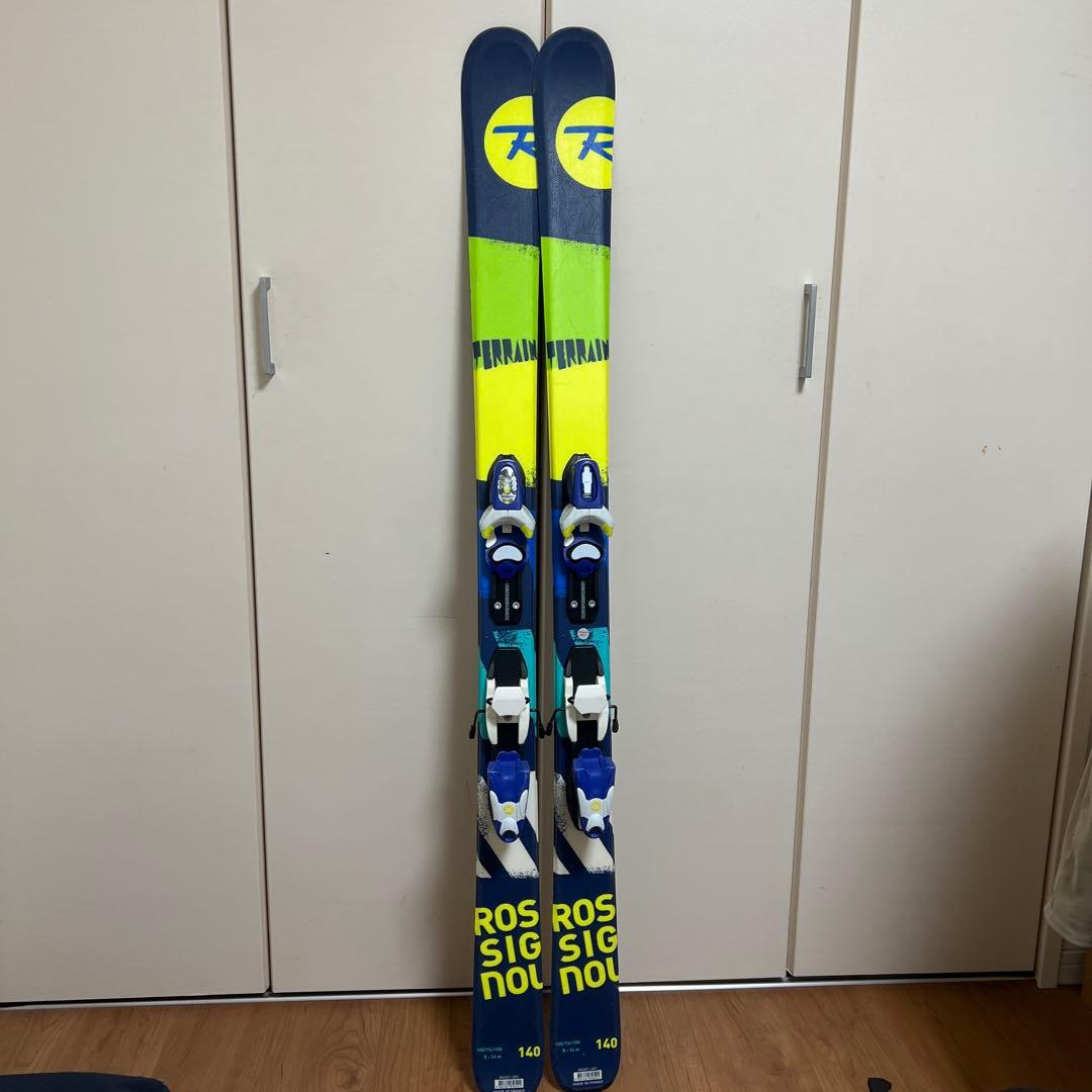 ROSSIGNOL スキー板 140cm バインディング付き