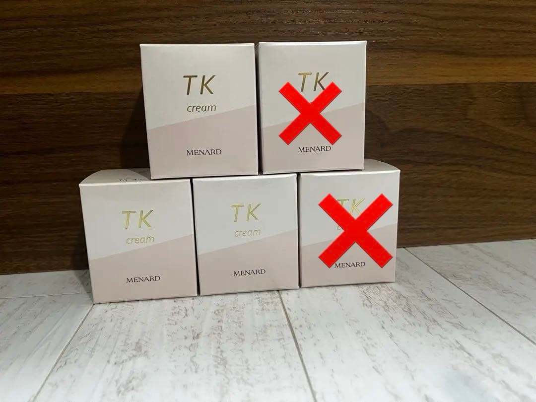 送料込。MENARD TK ナイトcream ３個セット