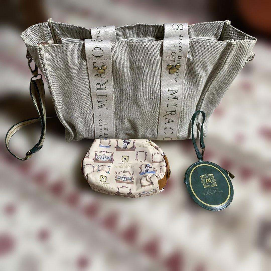 ミラコスタ トートバッグ 宿泊者限定 エクスクルーシブ 東京ディズニーシーホテル