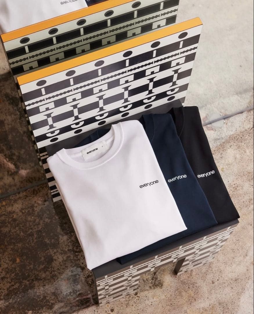 s*w様 everyone luxury cotton long tee 新品未