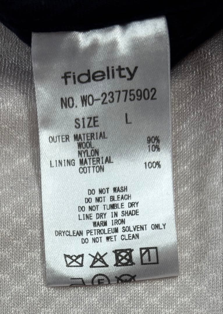 【新品未使用】 FIDELITY × 2nd プルオーバー CPOシャツ L