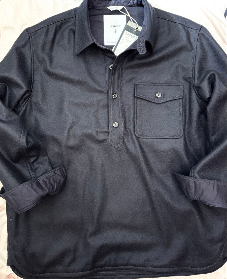 【新品未使用】 FIDELITY × 2nd プルオーバー CPOシャツ L