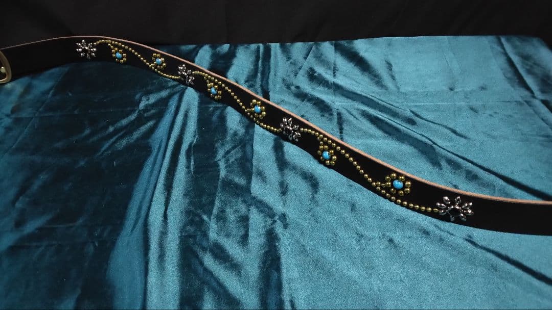 たやうトラッカーウォレットベンズレザーツタ＆フラワータイプB、キ－ホルダー