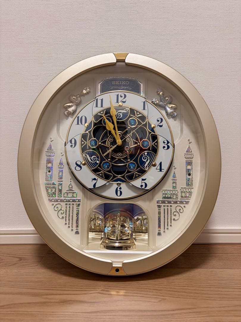 SEIKO　セイコー　RE579S　ウェーブシンフォニー　からくり電波時計