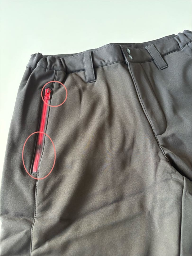 がまかつ　GM-3370 ソフトシェルスーツ　ブラック　L サイズ