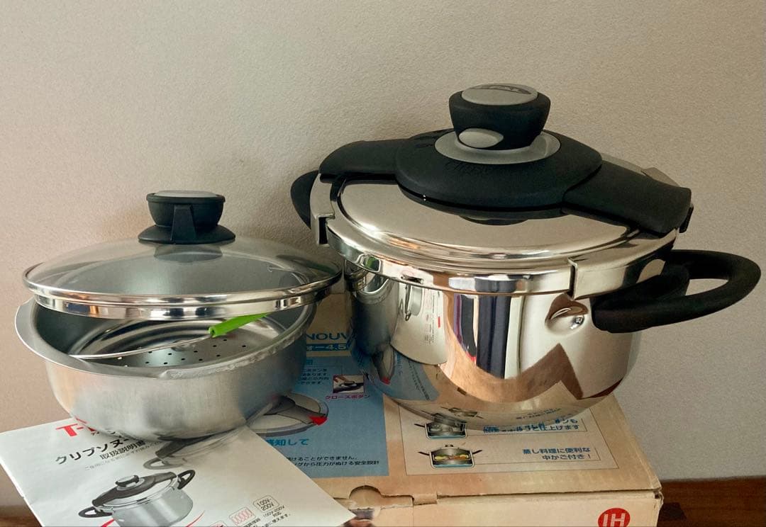 T-fal ティファール 圧力鍋 クリプソ ヌーヴォー 4.5L