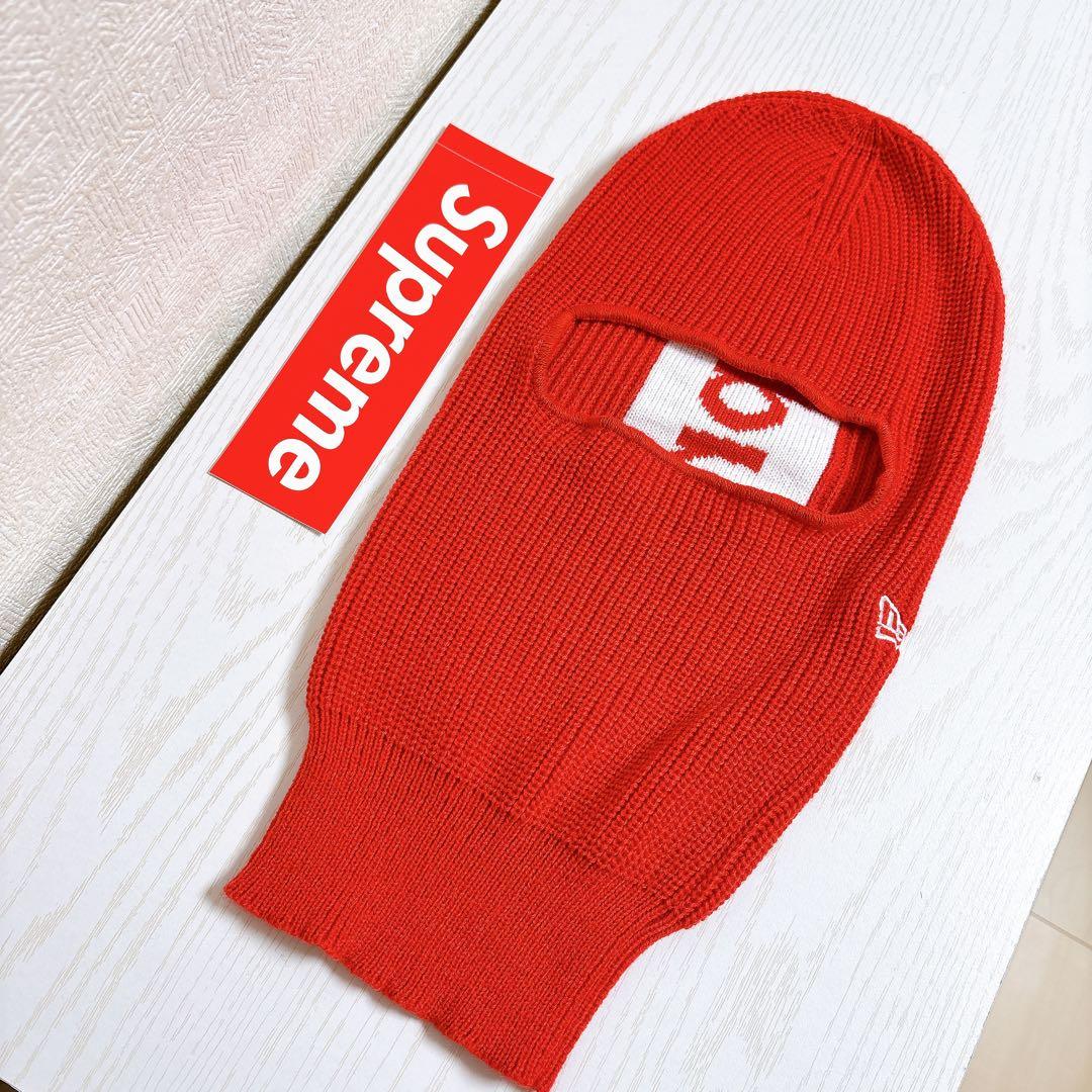 Supreme NEW ERA Balaclava 目出し帽　レッド　赤