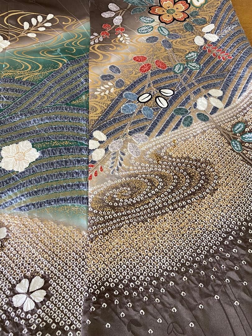 3218 着物　リメイク　ドレス　ワンピース