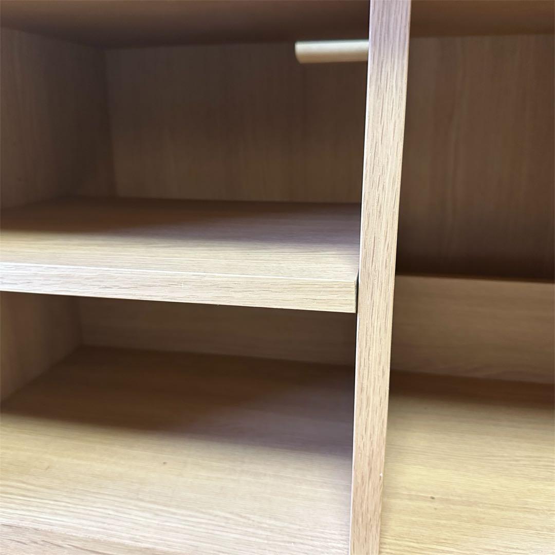 木製テレビ台 スラットデザイン