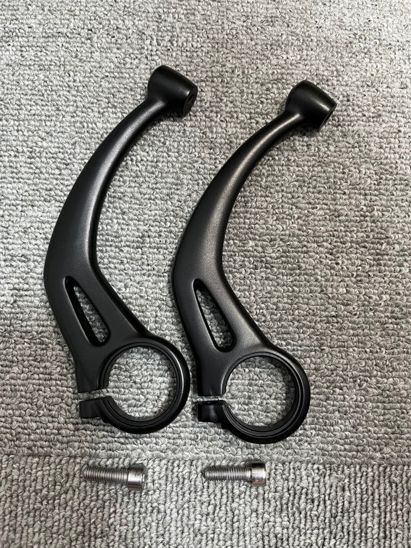 トライアンフ　ボンネビルボバー　純正　バーエンドミラー