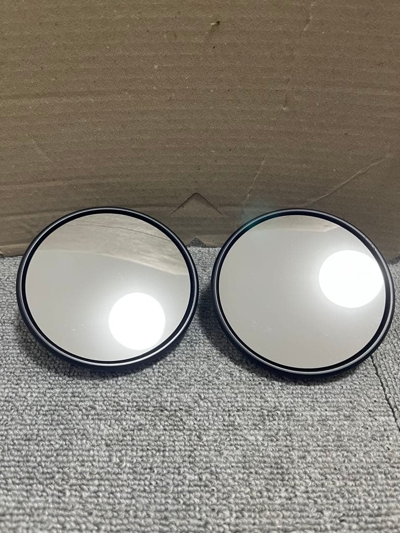 トライアンフ　ボンネビルボバー　純正　バーエンドミラー