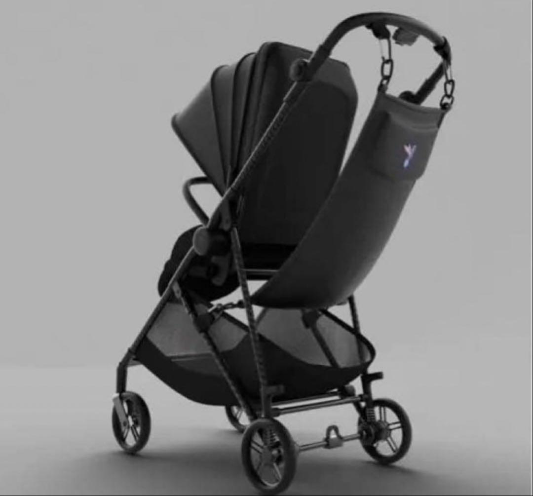 hoppie 二人乗りベビーカー ブラック