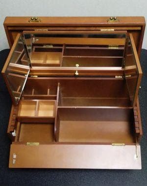 ☆持ち運びができるミニドレッサー☆小さな鏡台☆