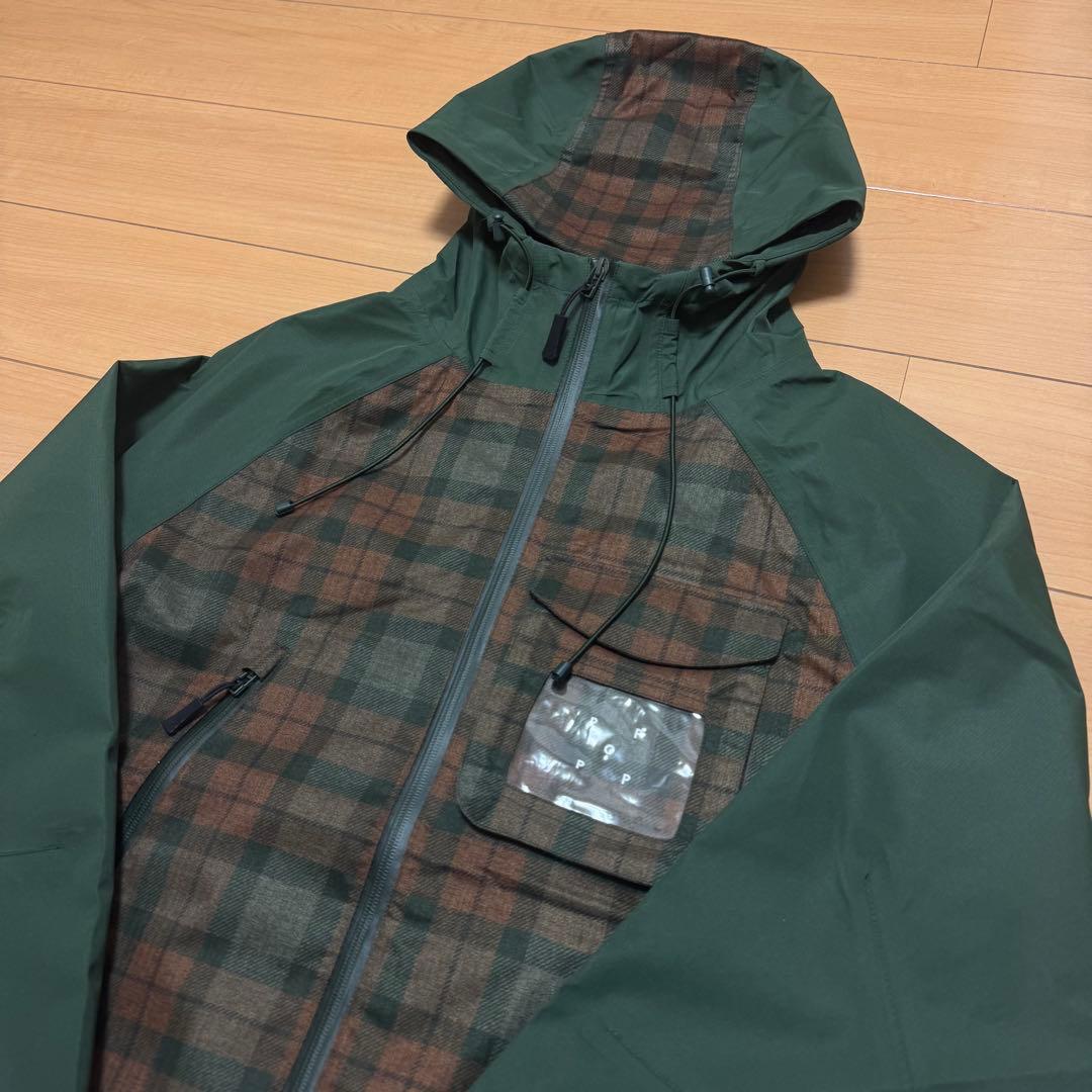 ジャケット・アウター POP TRADING COMPANY CHECKEDORACLE JACKET