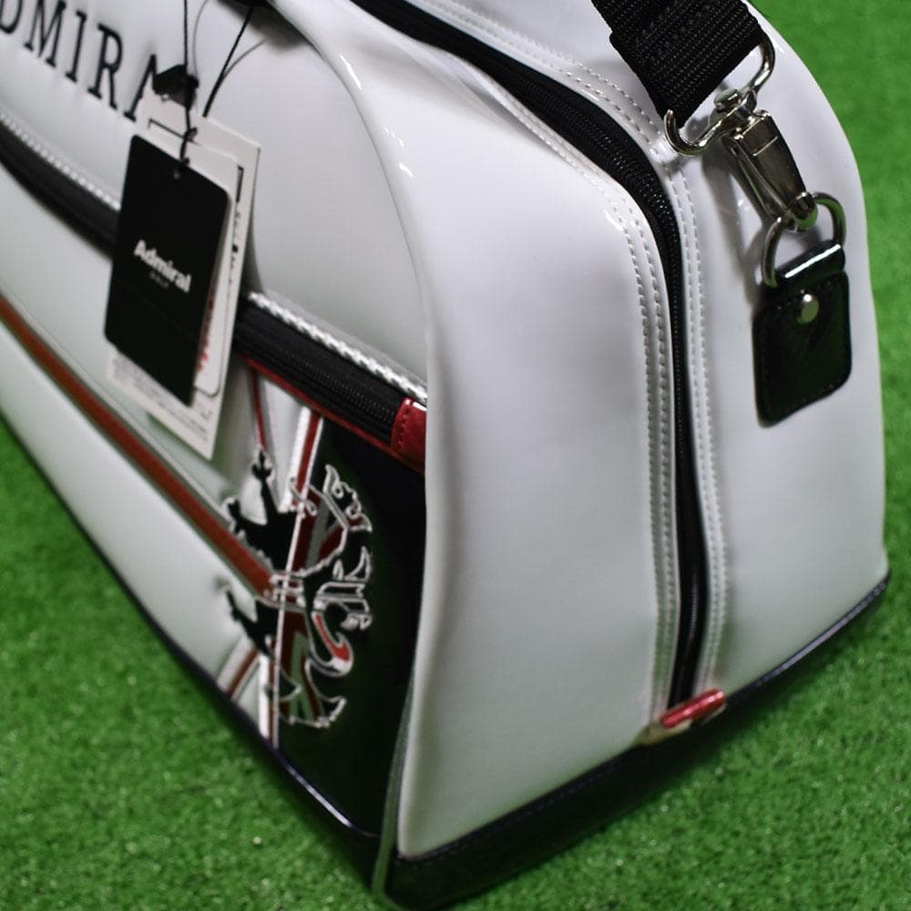 ADMIRAL GOLF アドミラル ゴルフ ボストンバッグ【ホワイト】新品！