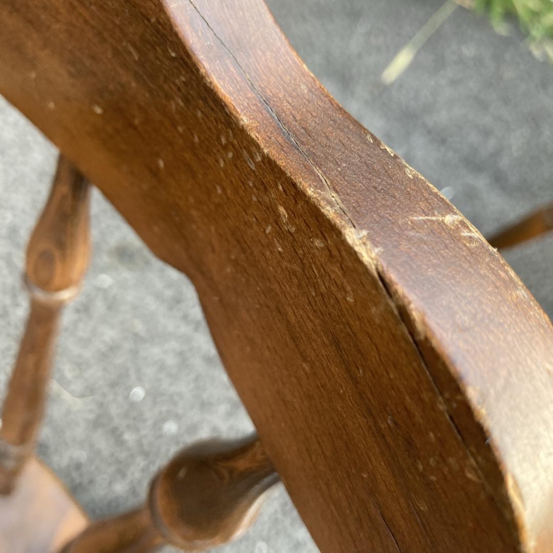 【お値下げOK】飛騨産業 キツツキ ウィンザーチェア 3脚セット ロゴ剥がれ