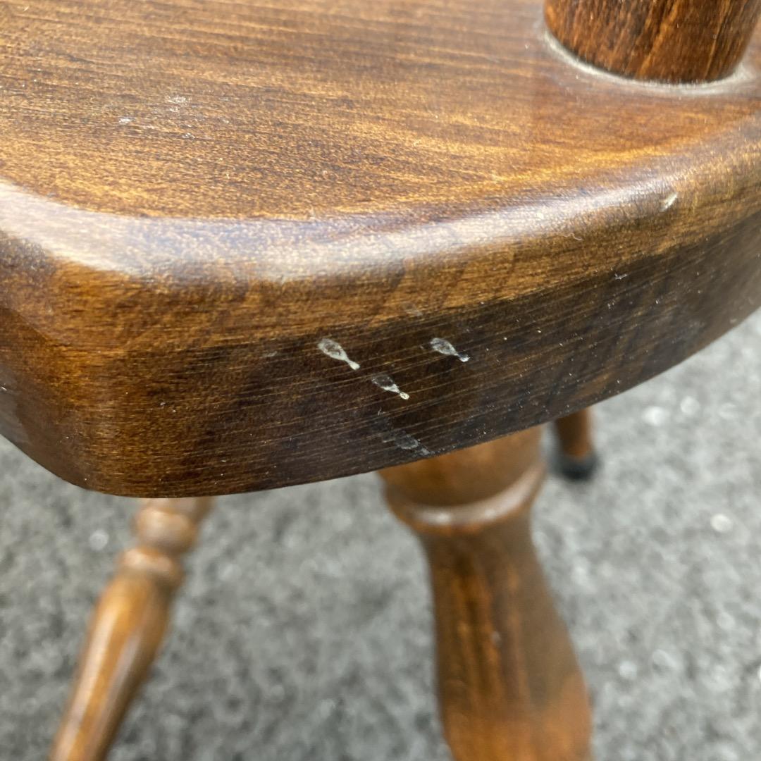 【お値下げOK】飛騨産業 キツツキ ウィンザーチェア 3脚セット ロゴ剥がれ