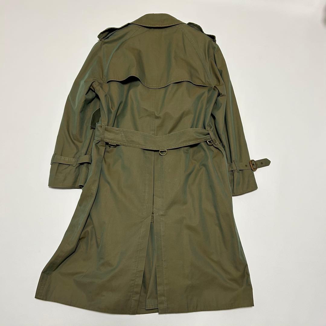 ✨希少 BURBERRY トレンチコート 玉虫色 ノバチェック ロング ライナー