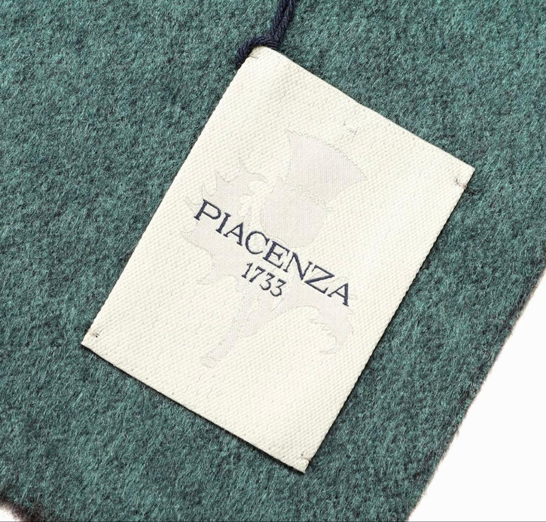 【着用1回】ピアチェンツァ シルクカシミヤ 高級マフラー 定価2.5万