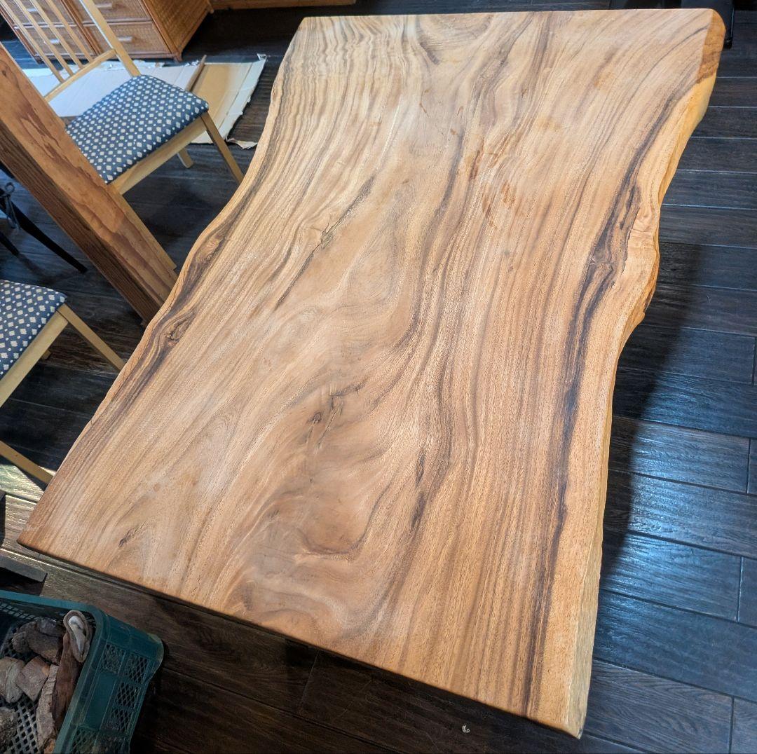 【一枚板】モンキーポッド／ダイニングテーブル