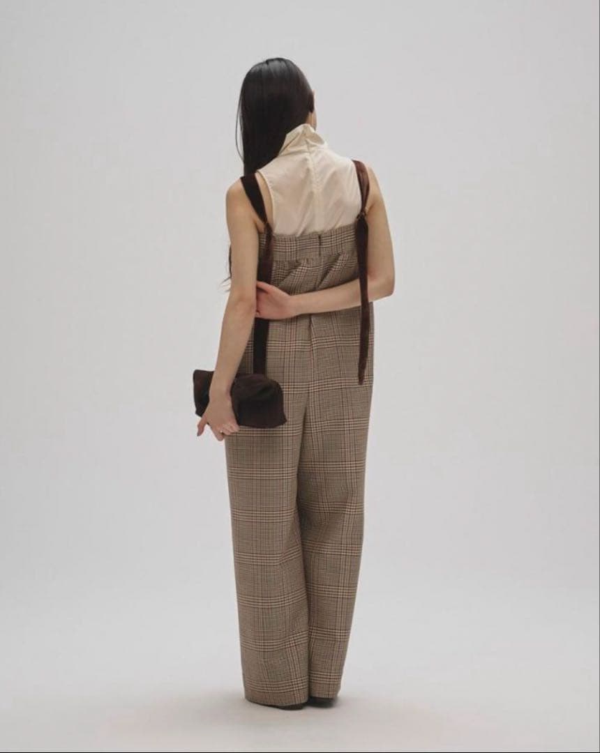 TODAYFUL トゥデイフル Check Wide Combinaison