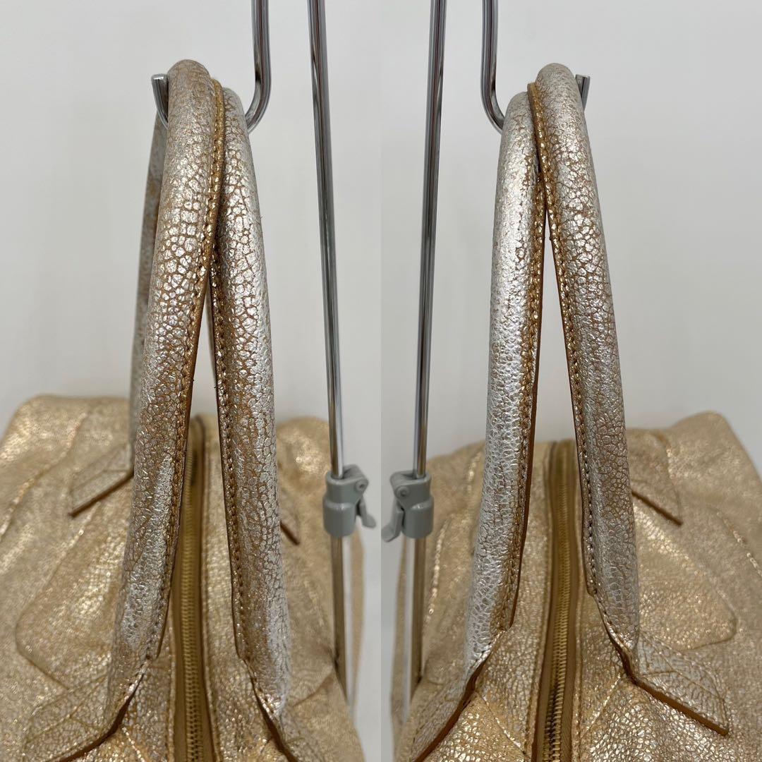 イヴサンローラン ハンドバッグ ミニボストン Yライン リヴゴーシュ レザー