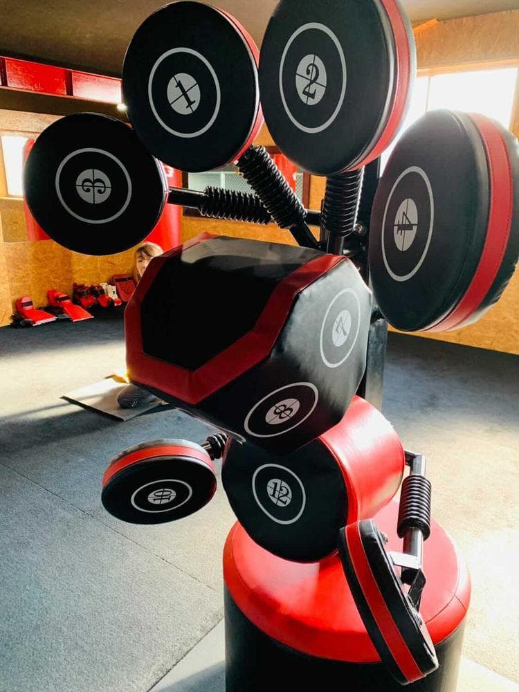 ローキックパンチングマシーン