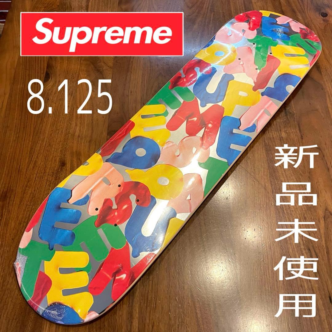 supreme シュプリーム　スケボー　スケボーデッキ　8.125 新品未使用