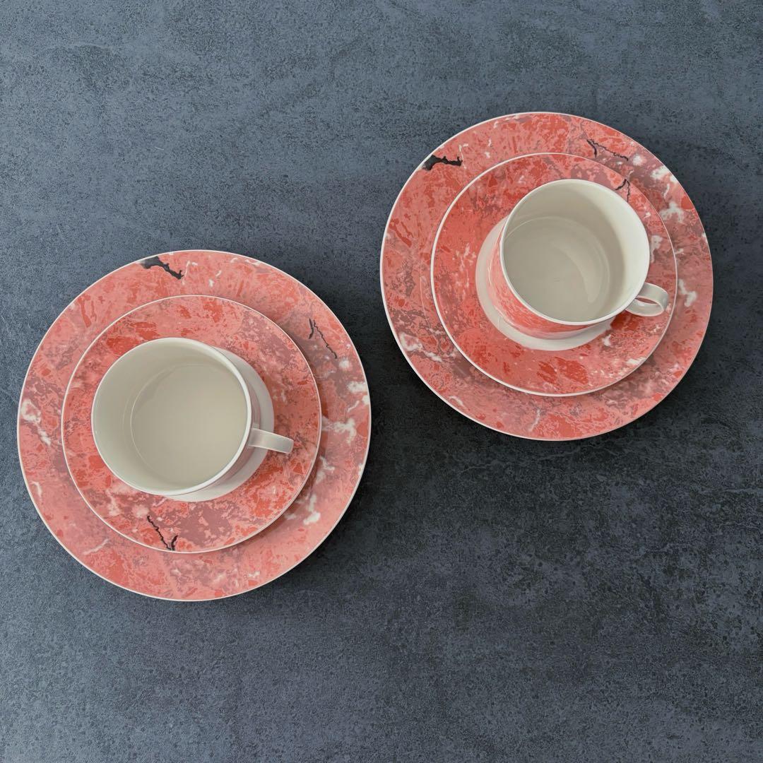 Villeroy & Boch Siena カップ&ソーサーとプレート 2セット