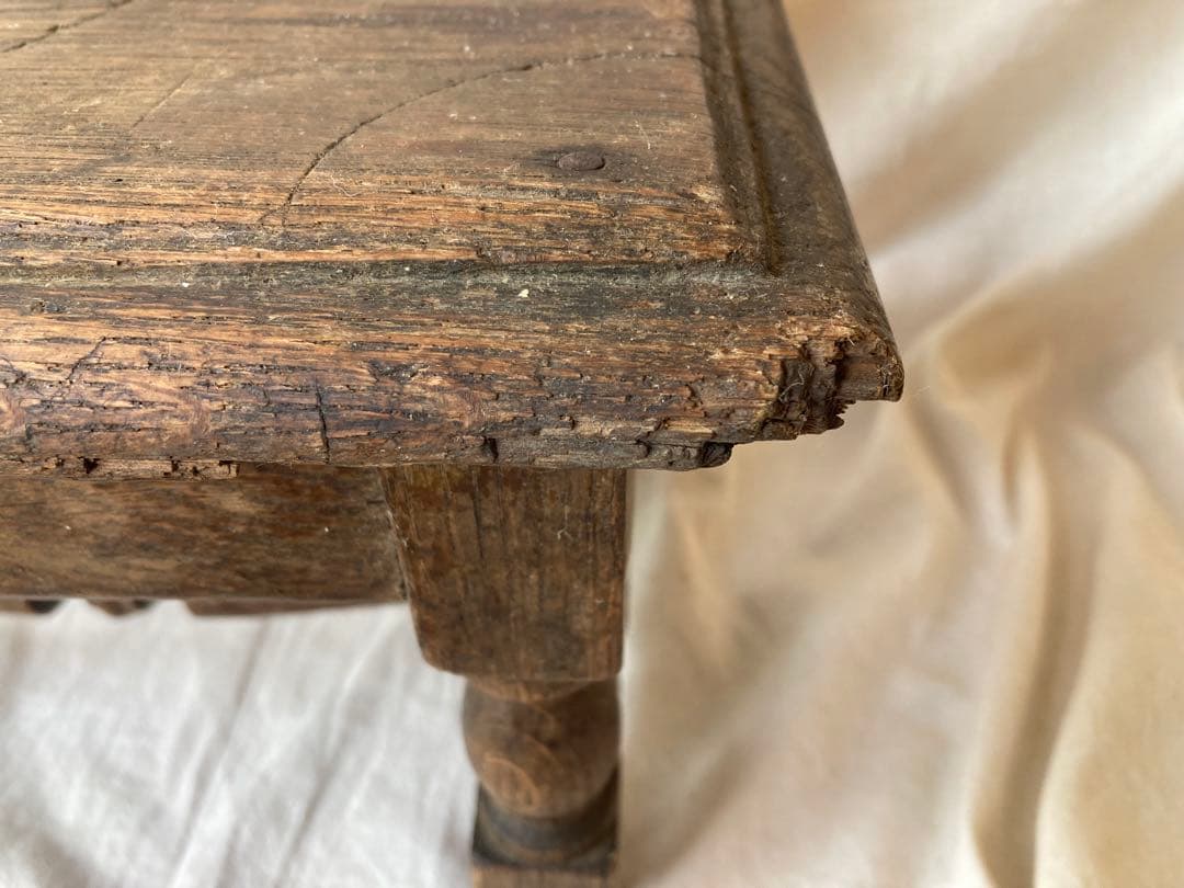 フランスアンティーク　ロレーヌチェア　フラワースタンド　スツール