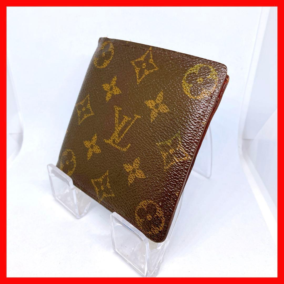 868 ルイヴィトン モノグラム　長財布　折り財布　マルコ