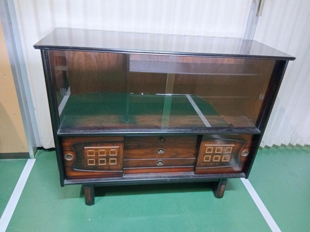 食器棚 和箪笥 レトロ アンティーク 古家具 茶箪笥