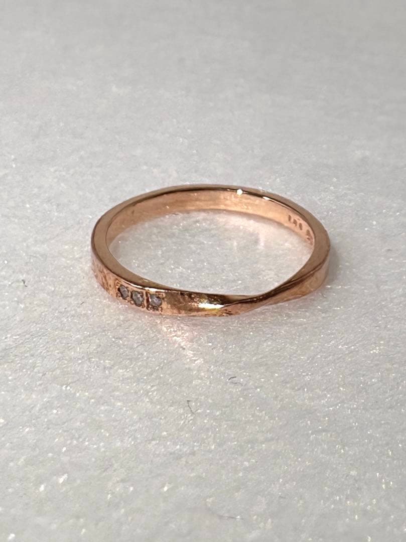 ete K10PG ダイヤモンド リング インフィニティ