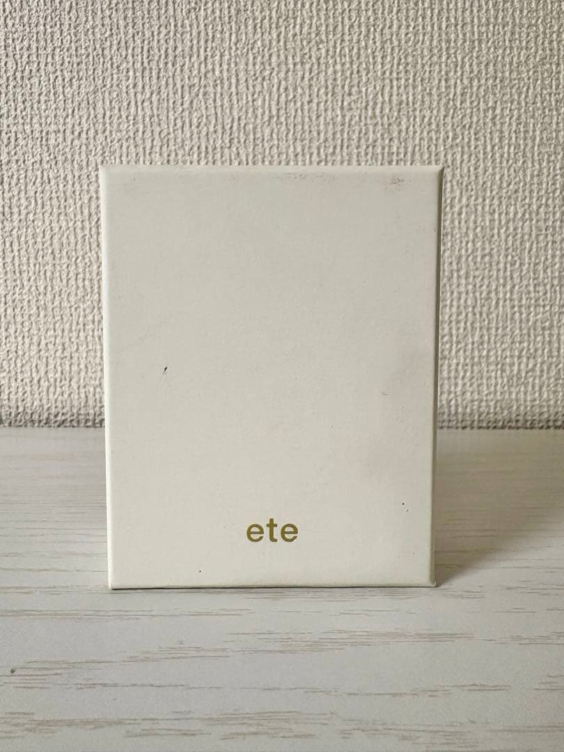 ete K10PG ダイヤモンド リング インフィニティ