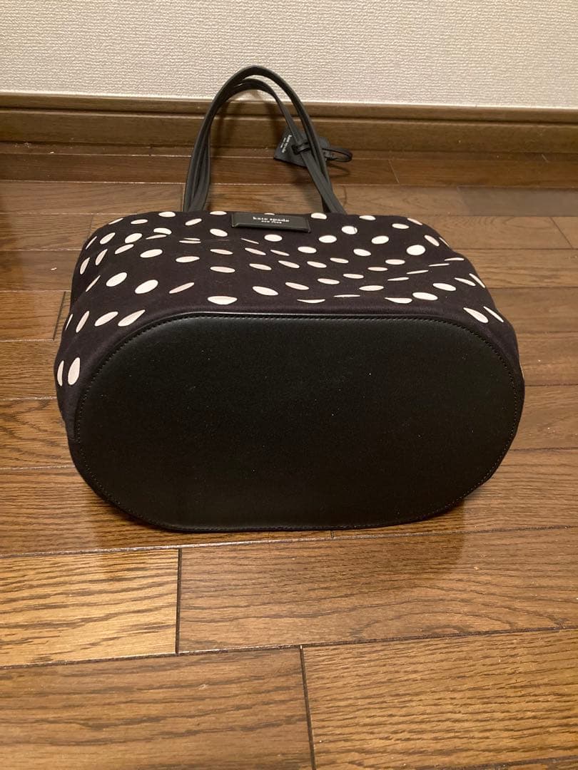 kate spade ドット柄トートバッグ