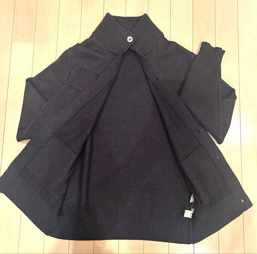 〔よしみ〕ZANONE (美品) ブラック ウール サイズ50