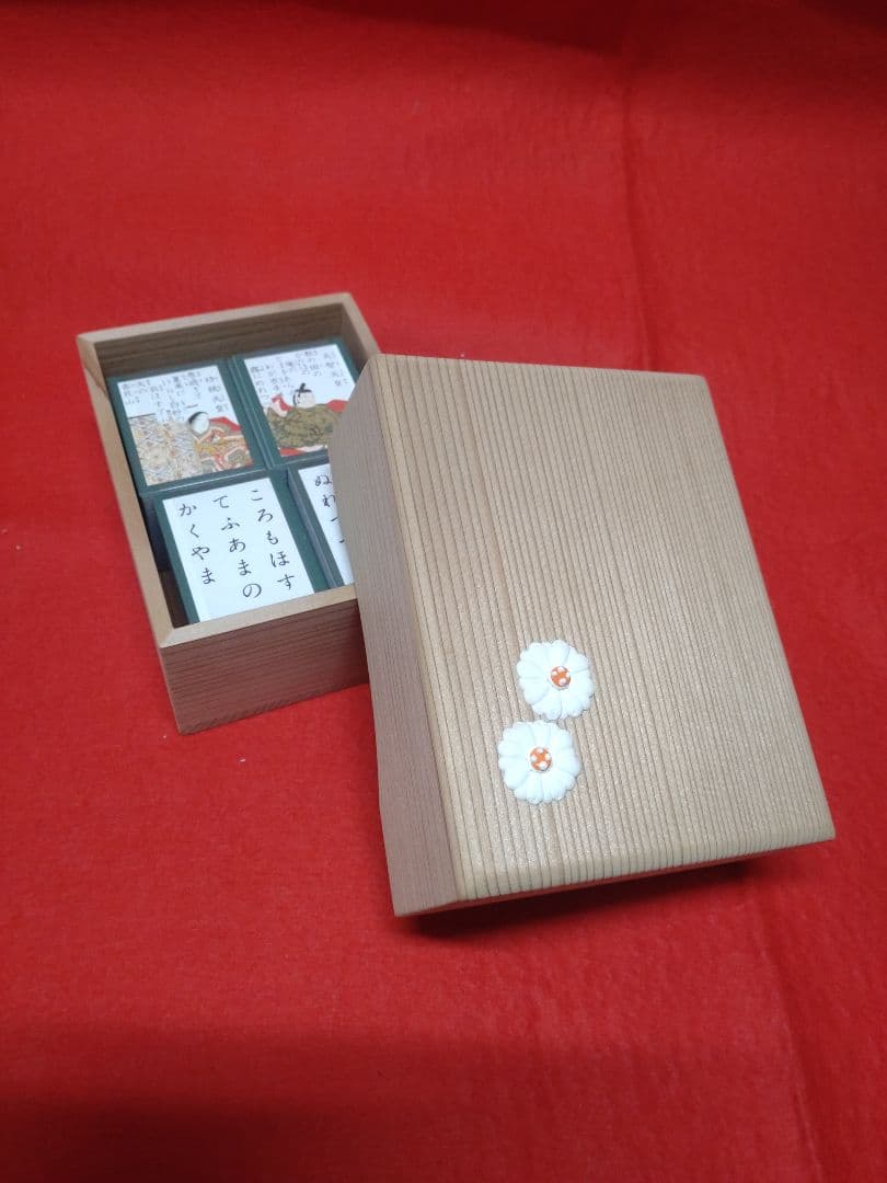 【雛蔵】かるた箱　有職雛道具