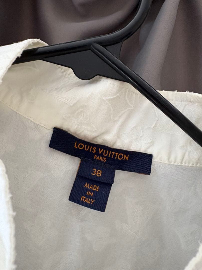 LOUIS VUITTON ホワイト シャツ 38