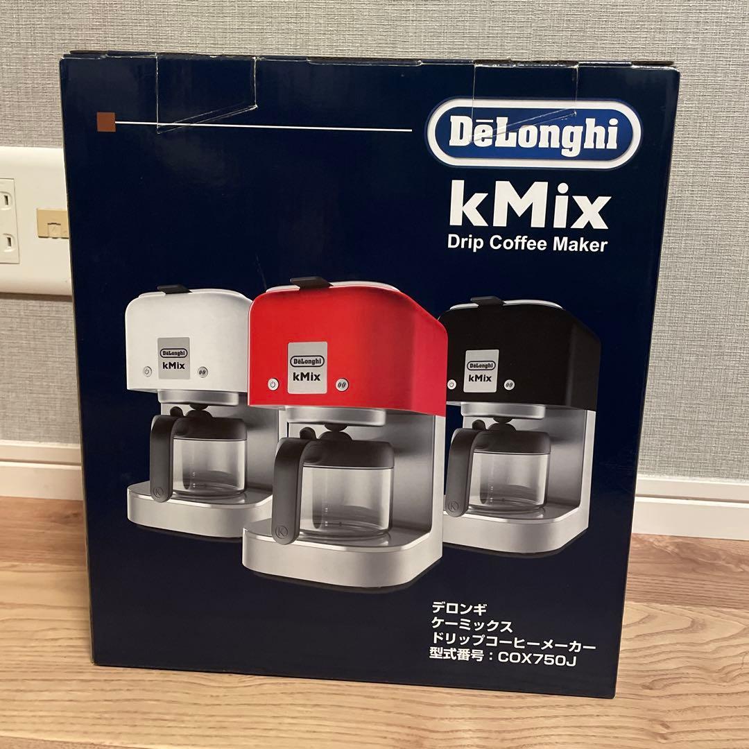 デロンギ　ケーミックス　ドリップコーヒーメーカー　COX750J ホワイト