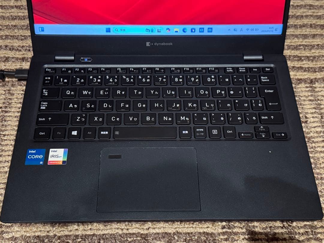 dynabook G83/KW Core i5-1235U メモリ16GB