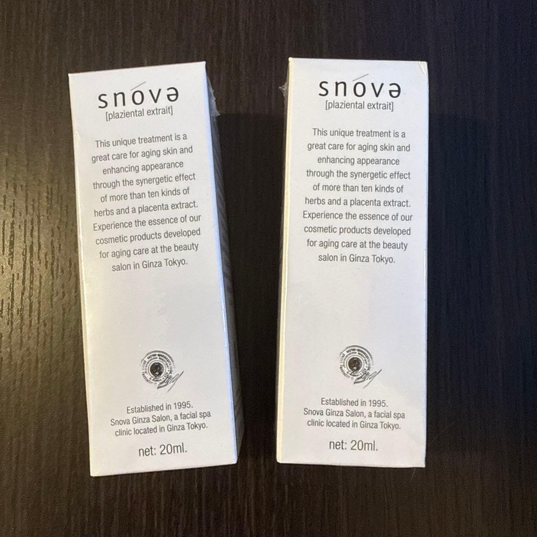 【新品】スノーヴァ プラセンタエキス 20ml×2本 美容液