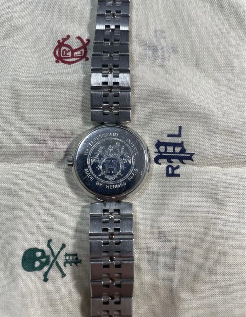 【オーバーホール済】HERMES エルメス　セリエ　腕時計クォーツ　 腕時計