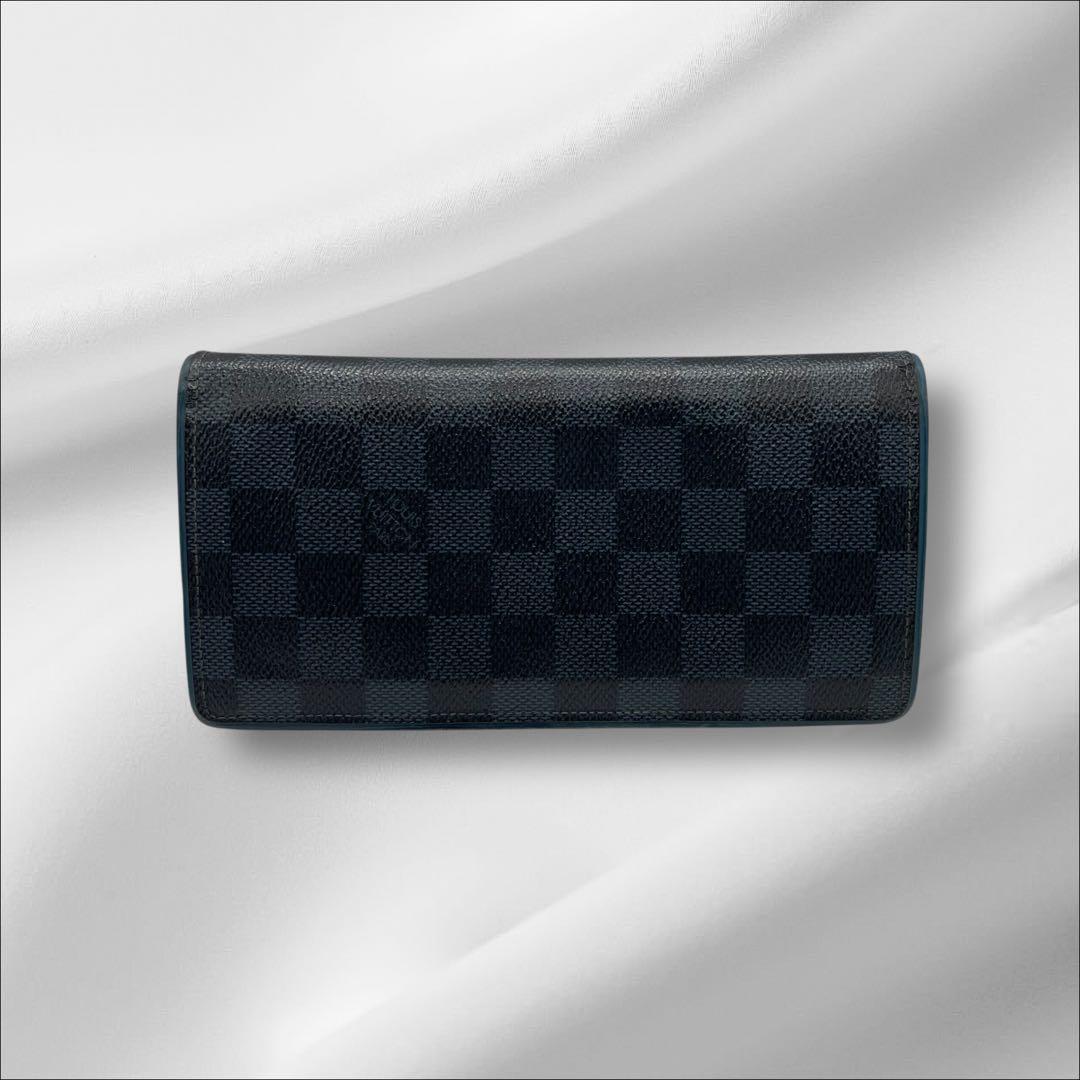 ルイヴィトン　ダミエコバルト　ブラザ　長財布w8