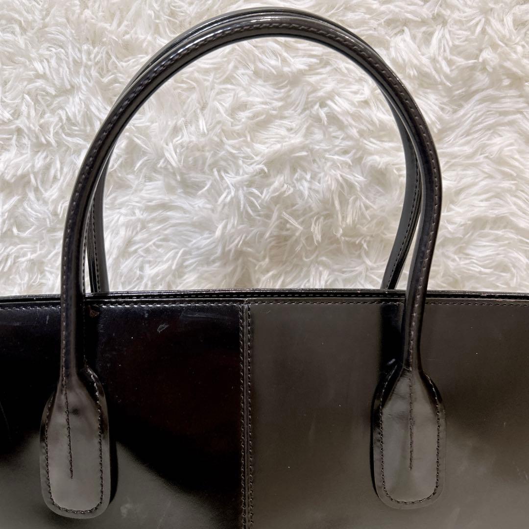 トッズ TOD’S レザー トートバッグ ブラックA4可 ユニセックス ビジネス