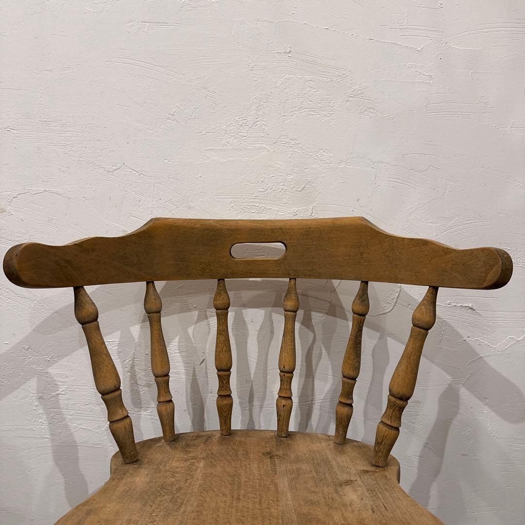 aia#ダイニングチェア　カフェチェア　剥離