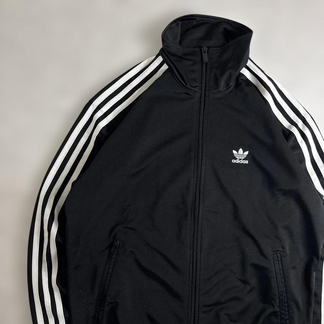 adidas トラックジャケット ファイヤーバード ブラック M 黒 現行