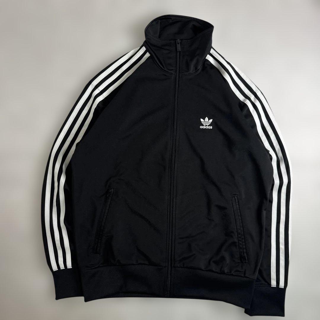 adidas トラックジャケット ファイヤーバード ブラック M 黒 現行